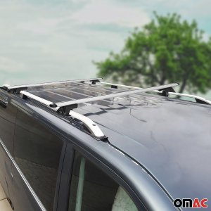 Volkswagen Tiguan Roof Rack Rail Set - Omac - 7514950SP + 96029751OMC - Gray - '09-'17